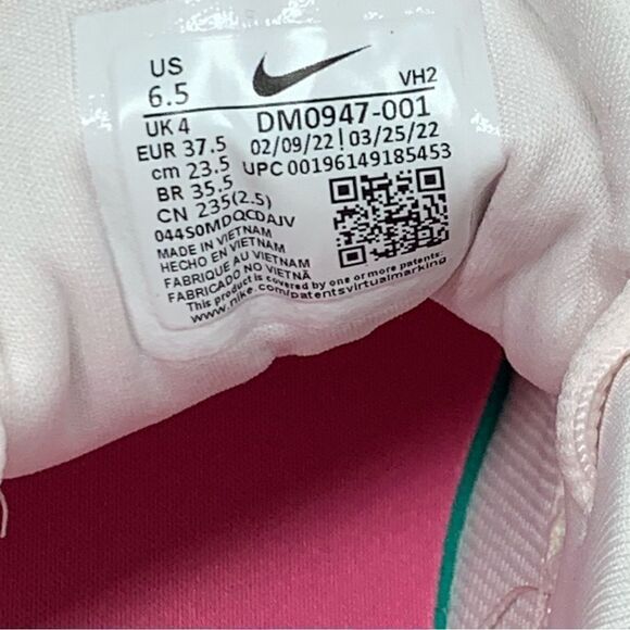 Nike~Women’s~Renew In Season Tr 12 PRM Light Pink Ghost Green Shoes~Size 6.5. - Picture 8 of 8